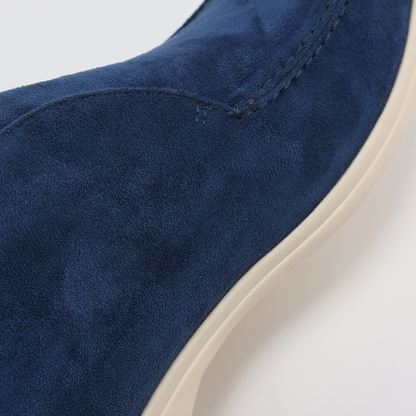 Wyatt | Men’s High Top Suede Loafers