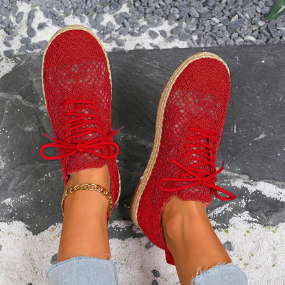 Isabella | Women’s Sneakers with Breathable Knit Texture