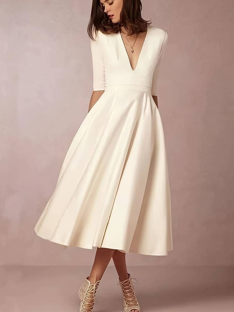 Maeve | Women’s Wedding Flared Midi Dress