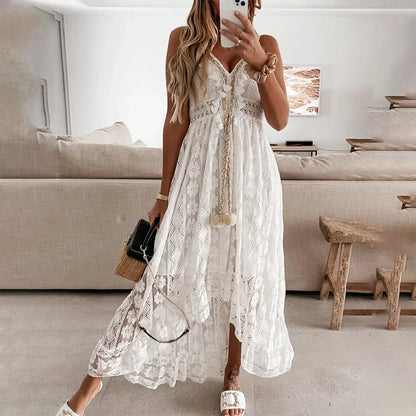 Kara | Women’s Lace Tie Spring Dress