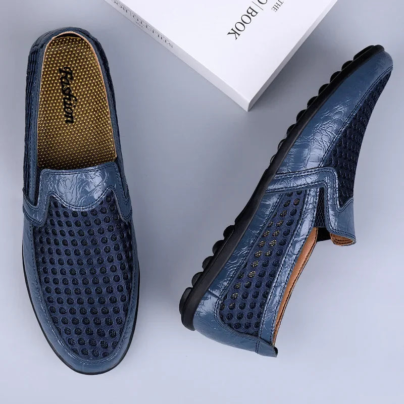 Silas | Men’s Mesh Slip-On Loafers