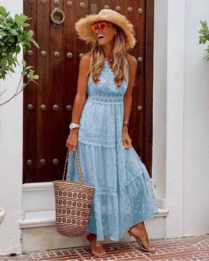 Carmen | Women’s Printed Summer Maxi Dress