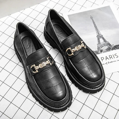 Gab | Men's Chain Detail Loafers
