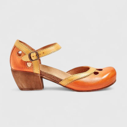 Zariah | Women’s Orthopedic Colorblock Cutout Sandals
