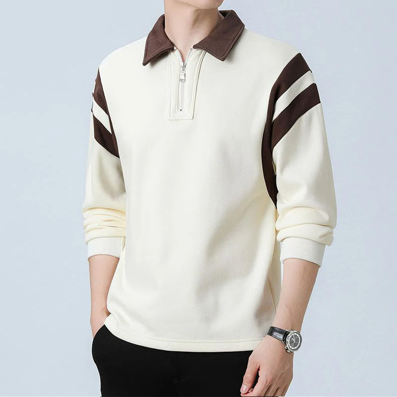 Connor | Men’s Quarter-Zip Knit Sweater