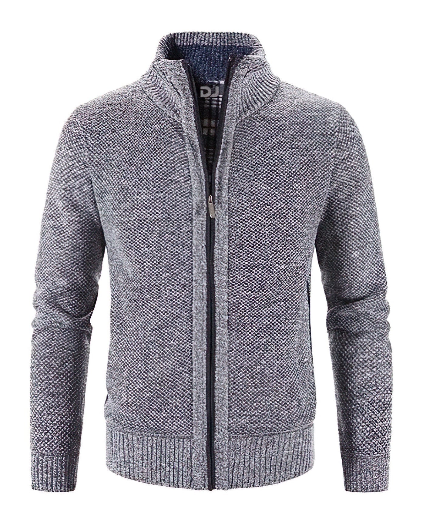 Jonathan | Men’s Chunky Knit Zip-Up Cardigan for Autumn & Winter