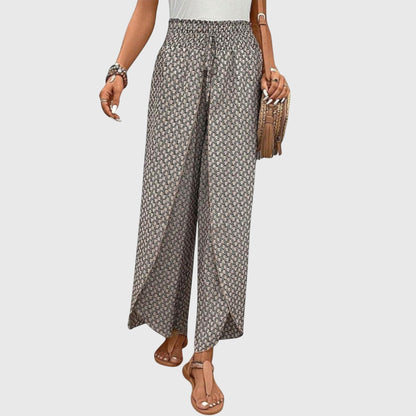 Tina | Women’s Stylish Printed Palazzo Trousers