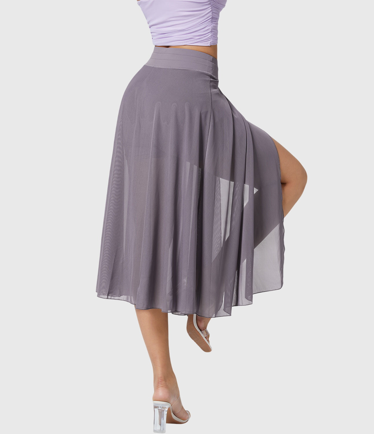Melanie | Women’s Elegant Flowing Midi Skirt