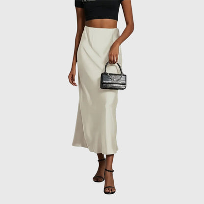 Liora | Women’s Satin Maxi Skirt