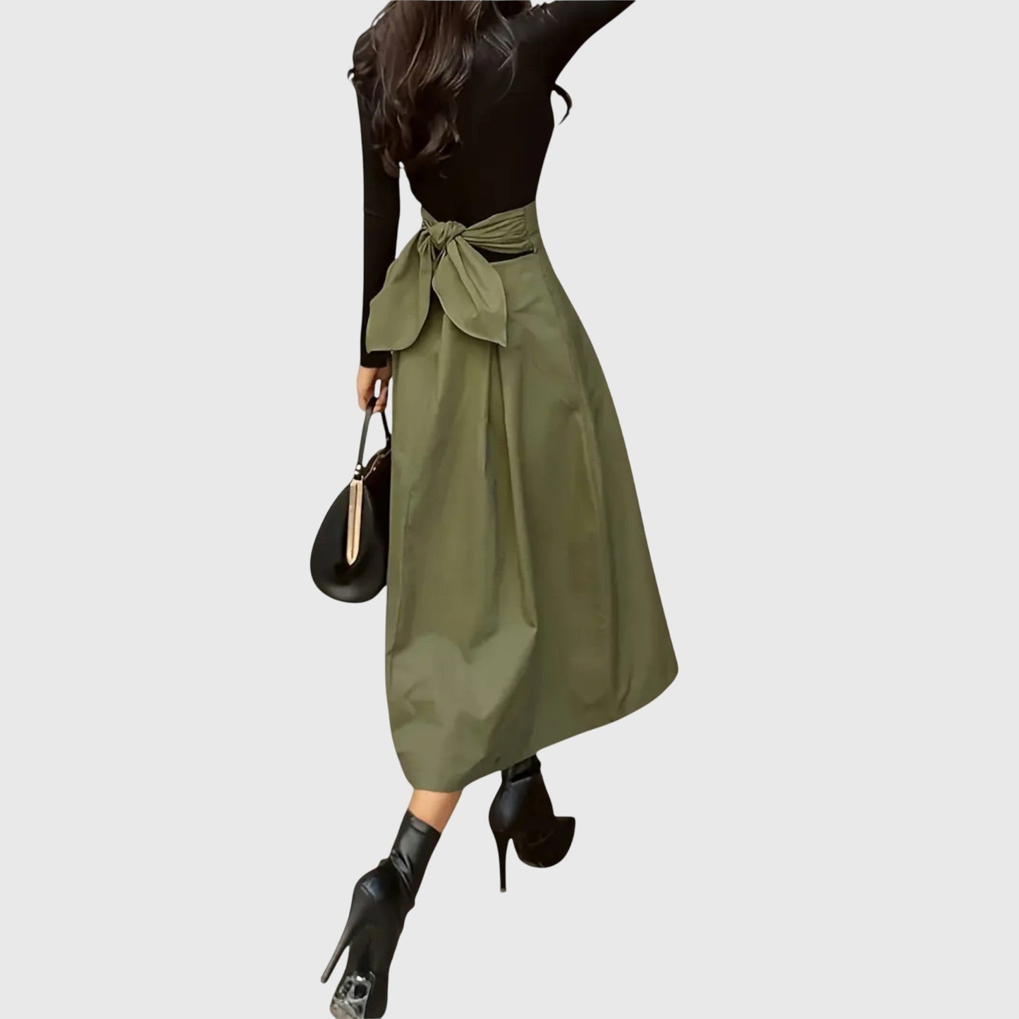 Emerson | Women’s High Waist Midi Skirt