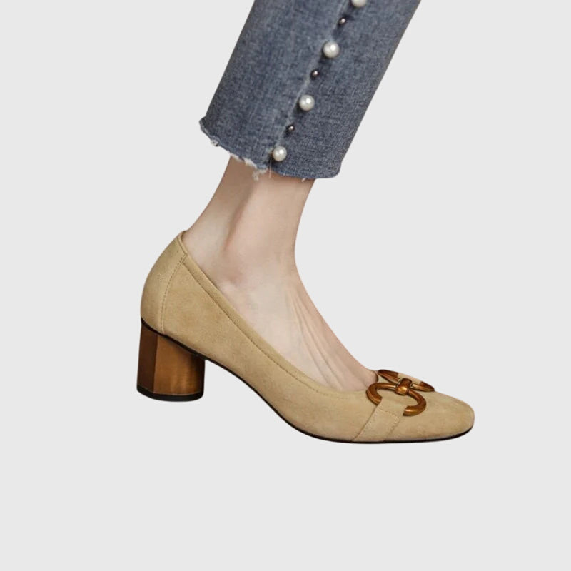 Marenna | Women’s Stylish Block Heel Pumps