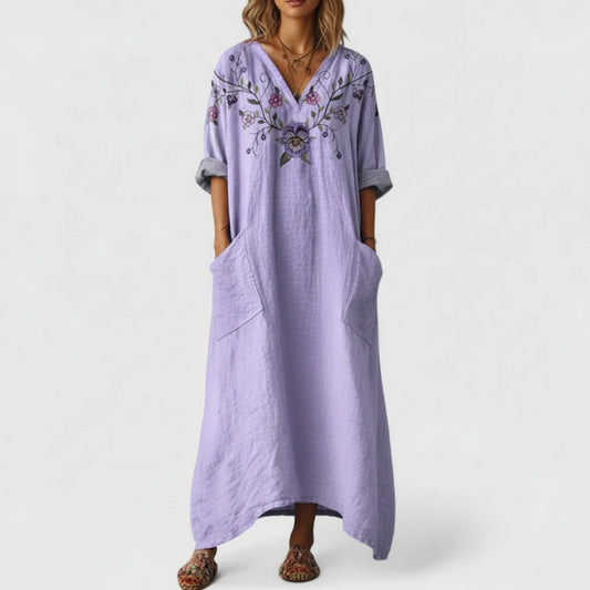Winslow | Women’s Elegant Printed Maxi Dress