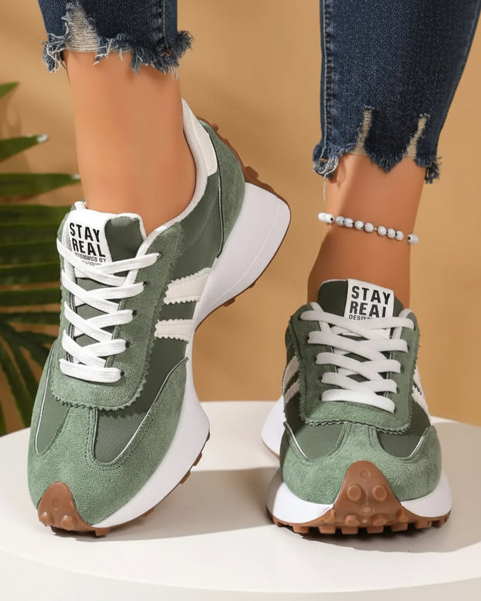 Landry | Women’s Orthopedic Lace Up Walking Sneakers