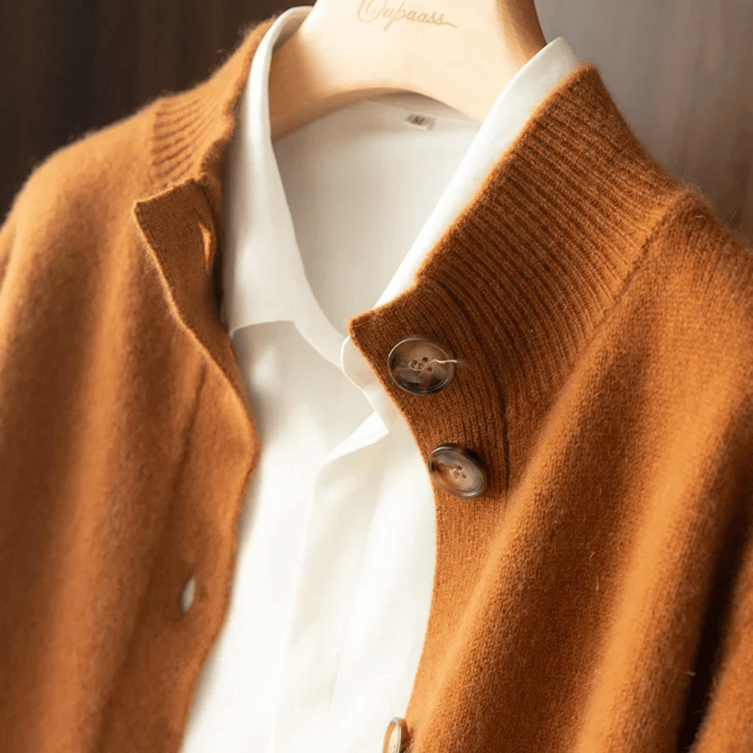 Allen | Women’s Timeless Knit Cardigan with Button Closure