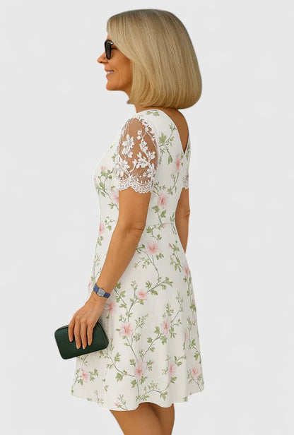 Piper | Women’s Elegant Floral Midi Dress