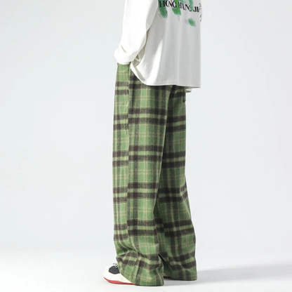 Micah | Men's Pleated Pants with Relaxed Fit