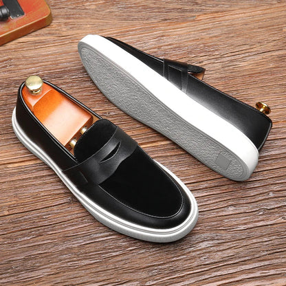 Wesley | Men’s Suede Loafers with Low-Profile Sole