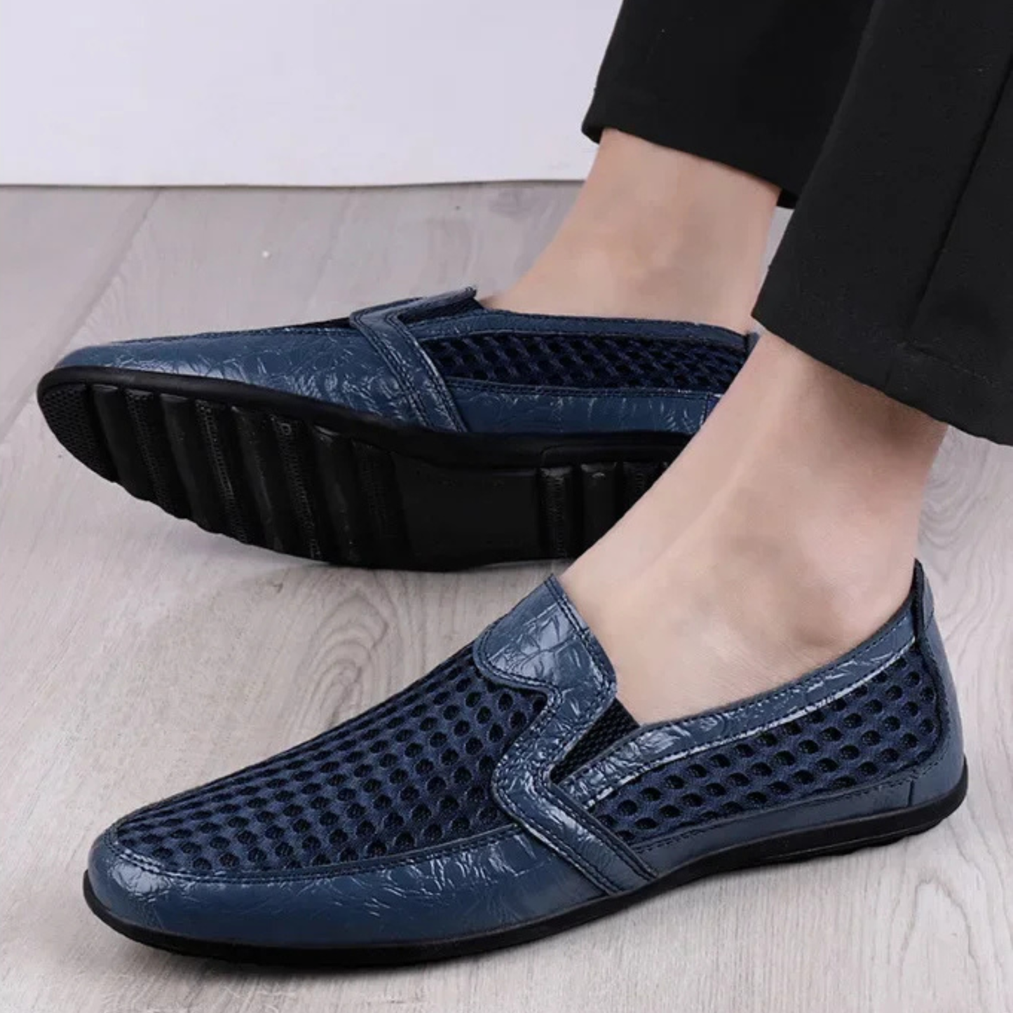 Silas | Men’s Mesh Slip-On Loafers