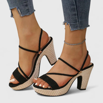 Antoinette | Women’s Sophisticated Strappy Platform Heels