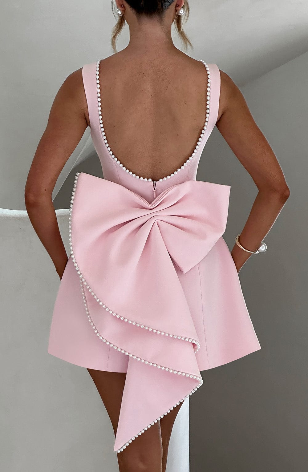 Bexley | Women’s Wedding Guest Structured Mini Dress