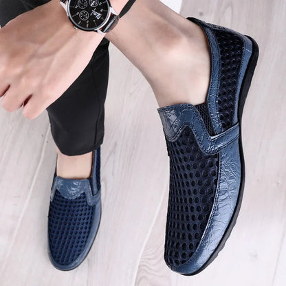 Silas | Men’s Mesh Slip-On Loafers
