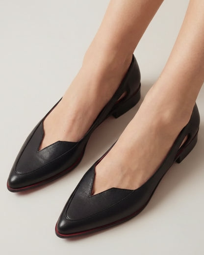 Violetta | Women’s Elegant Pointed Toe Low Heel Flats