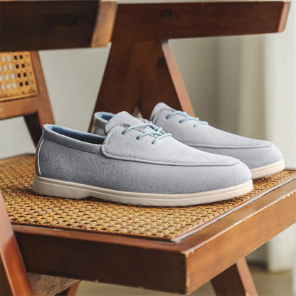 Grant | Men’s Lace-Up Suede Loafers