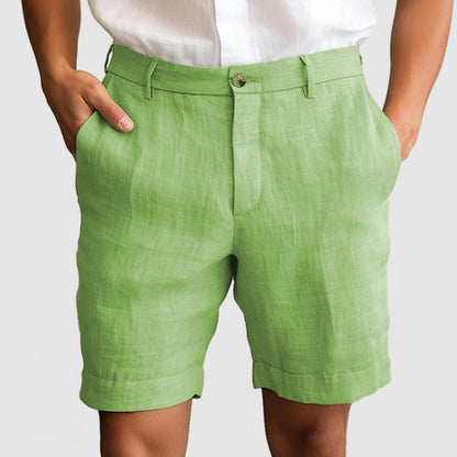 Hudson | Men’s Casual Linen Shorts with Lightweight Summer Comfort
