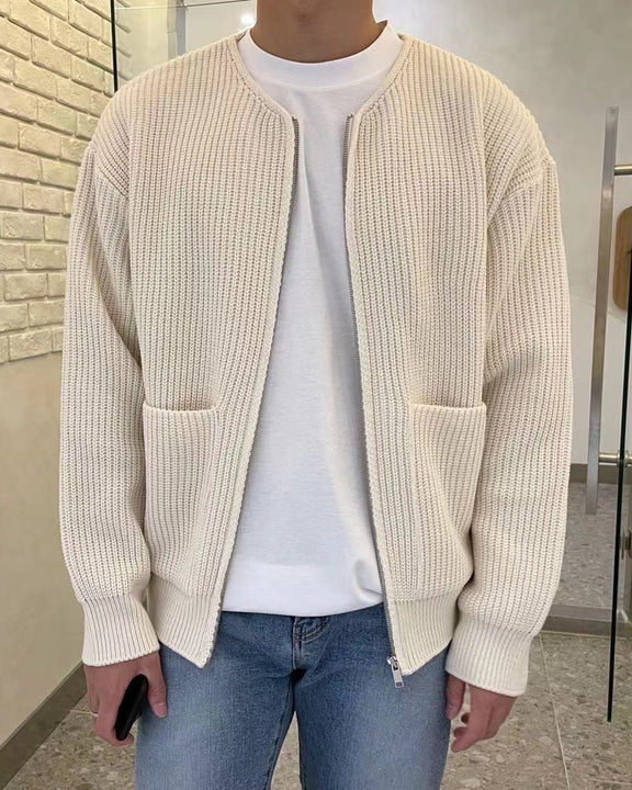 Drake | Men’s Full-Zip Knit Warm Cardigan