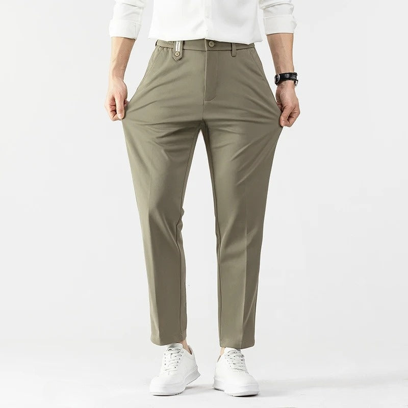 Lucas | Men’s Tailored Trousers with Slim Fit