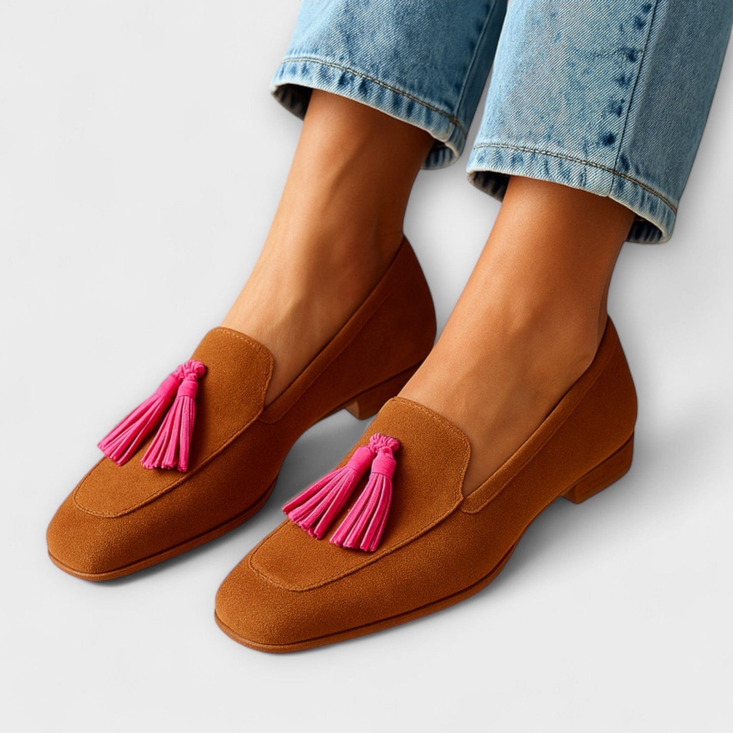 Corinne | Women’s Tassel Detail Classic Loafers