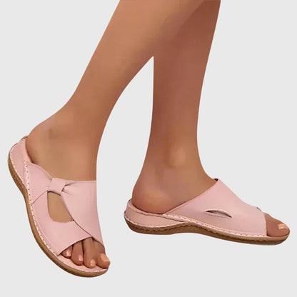 Vesper | Women’s Orthopedic Cutout Slide Sandals