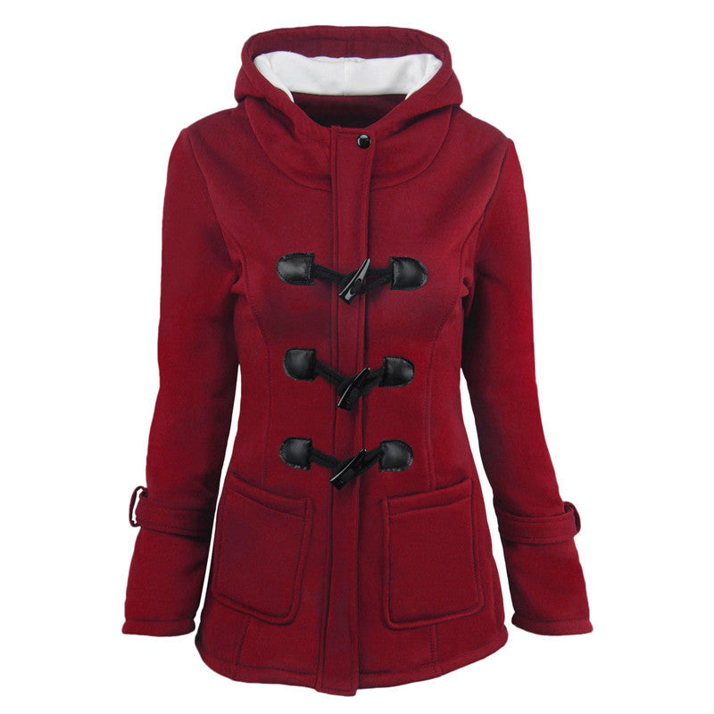Brooke | Women’s Mid-Length Hooded Coat