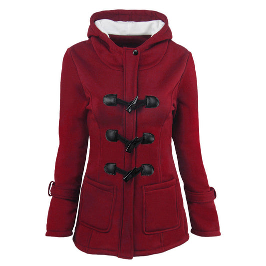 Brooke | Women’s Mid-Length Hooded Coat