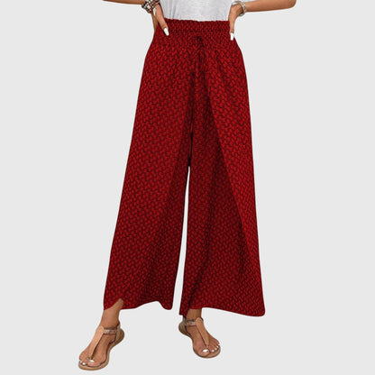 Tina | Women’s Stylish Printed Palazzo Trousers