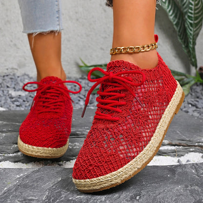 Isabella | Women’s Sneakers with Breathable Knit Texture