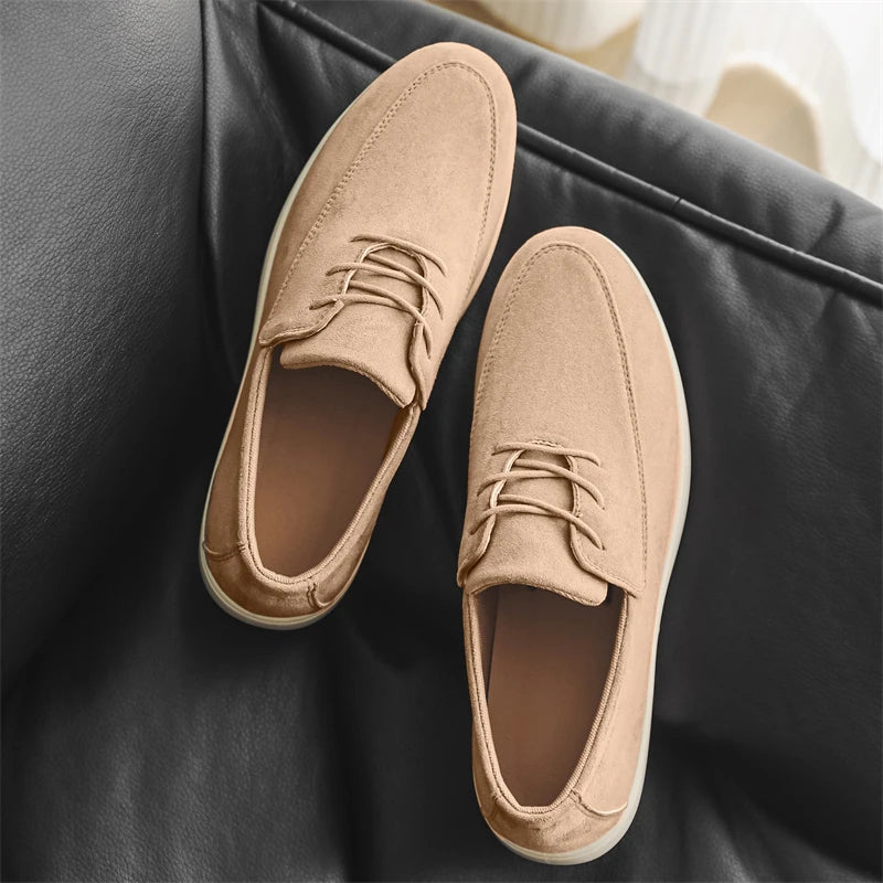 Grant | Men’s Lace-Up Suede Loafers