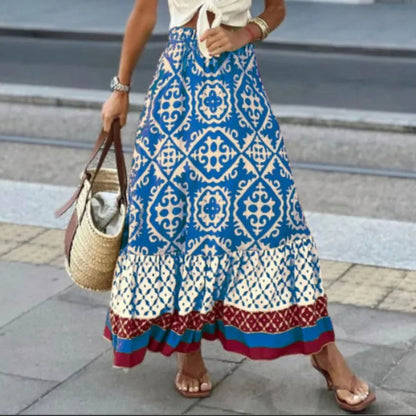 Paloma | Women’s Elegant Long Floral Skirt