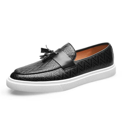 Bradley | Men’s Woven Slip-On Loafers