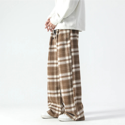 Micah | Men's Pleated Pants with Relaxed Fit
