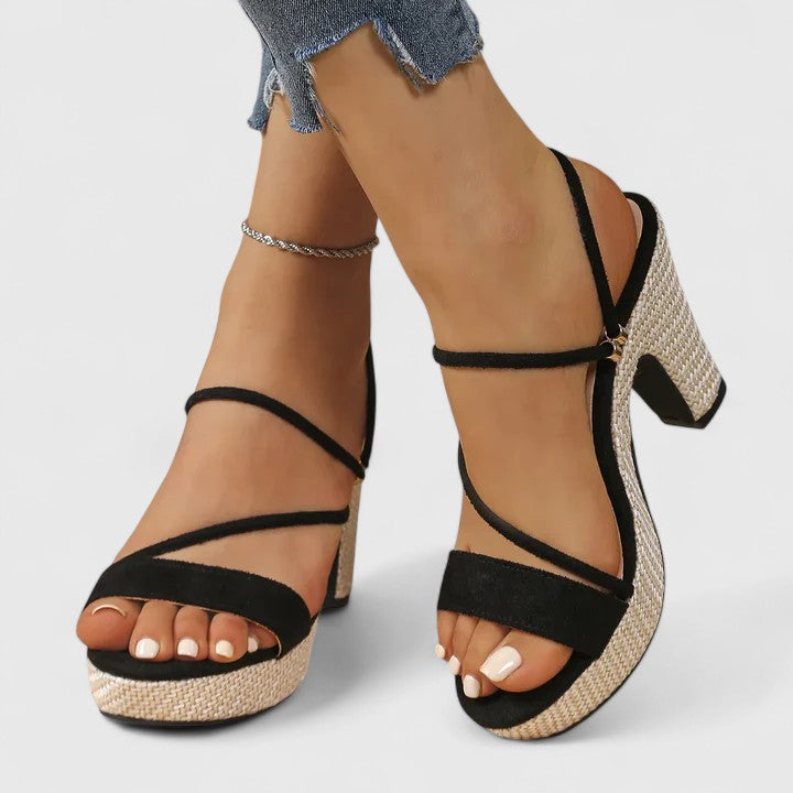 Antoinette | Women’s Sophisticated Strappy Platform Heels