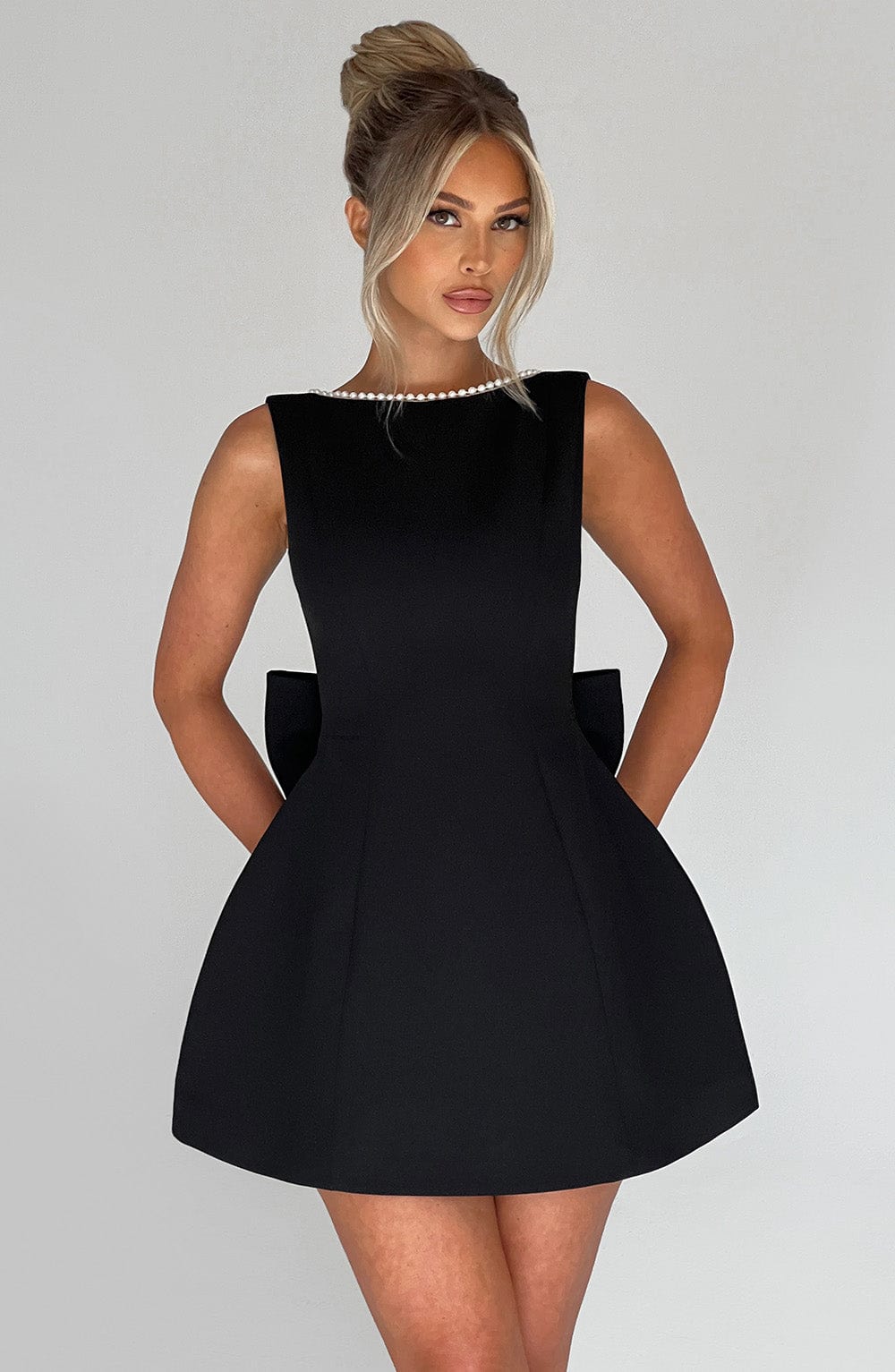 Bexley | Women’s Wedding Guest Structured Mini Dress