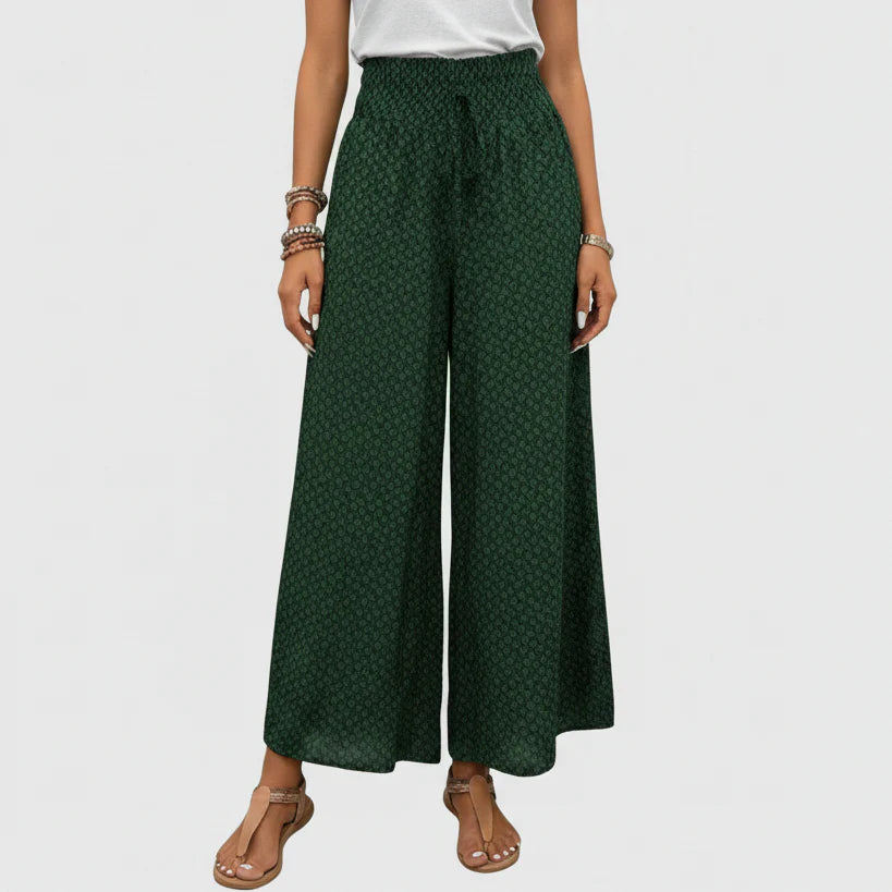 Tina | Women’s Stylish Printed Palazzo Trousers