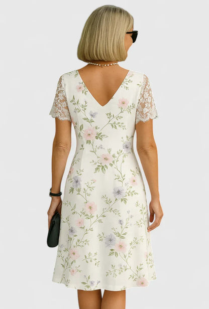 Piper | Women’s Elegant Floral Midi Dress