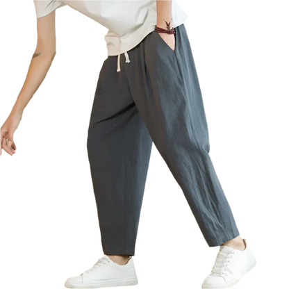 Reed | Men’s Relaxed Fit Cotton Trousers