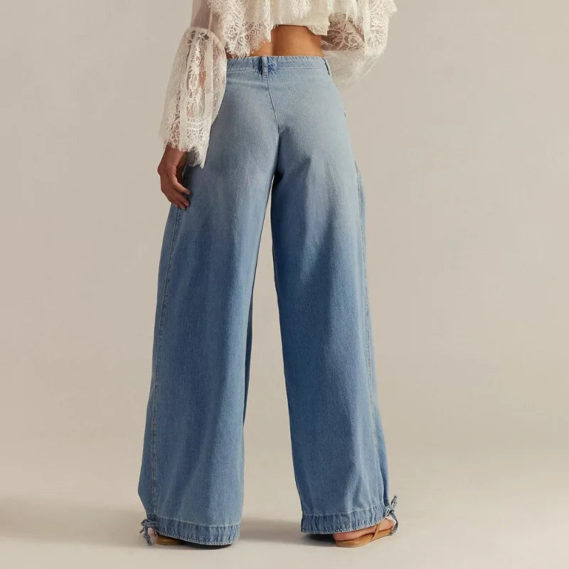 Brielle | Women’s Denim Harem Pants