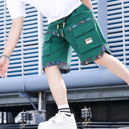 Koa | Men’s Tribal Cargo Shorts with Utility Pockets