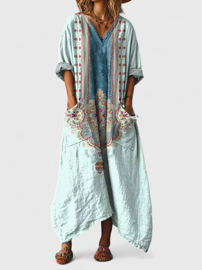 Winslow | Women’s Elegant Printed Maxi Dress