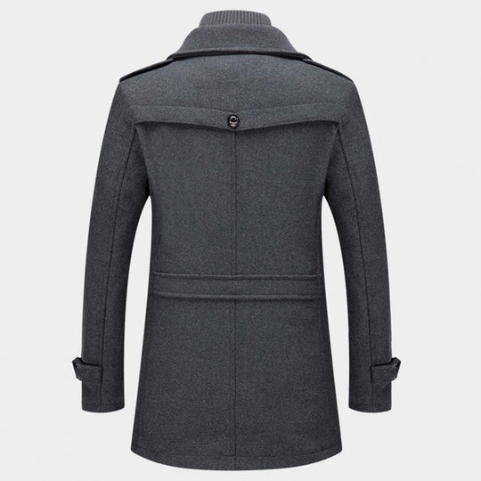 Ruben | Men’s Comfy Wool Blend Winter Coat