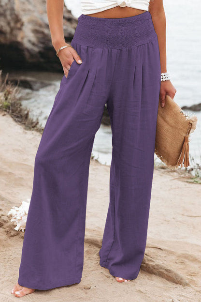 Marlowe | Women’s High Waist Wide Leg Trousers